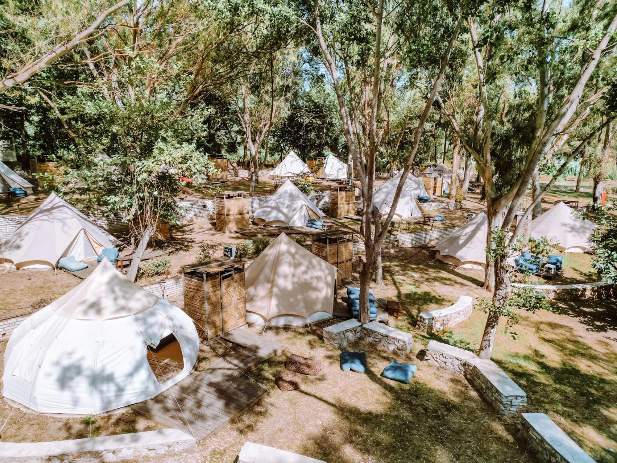 Burano Camping Beach-Bar Nea Thesi Eksteriør billede