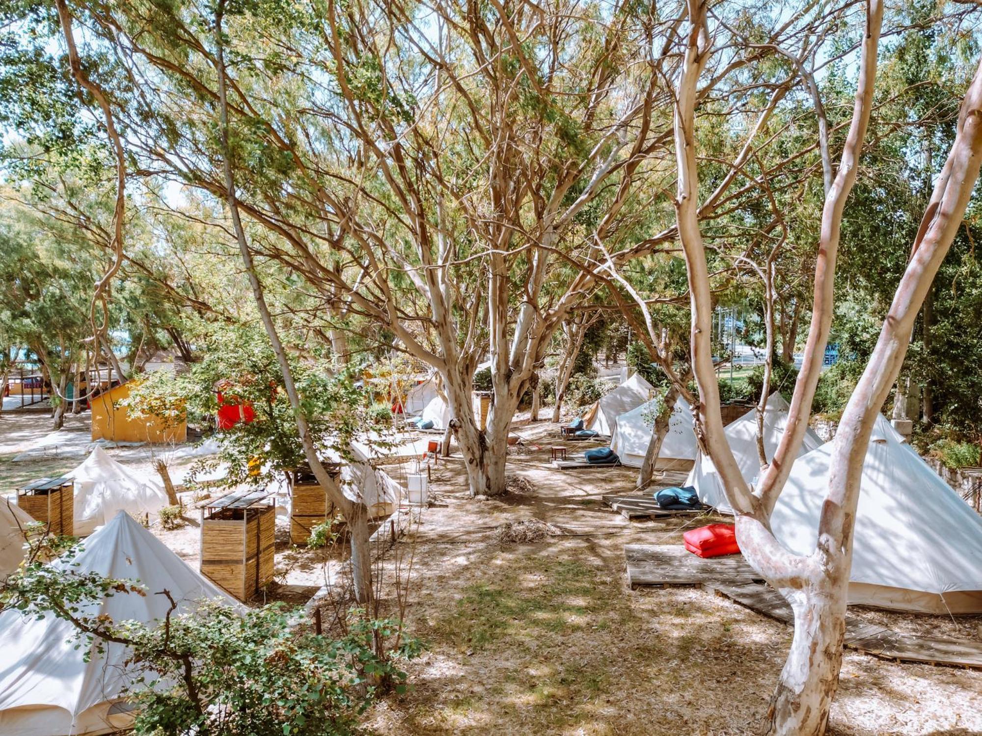 Burano Camping Beach-Bar Nea Thesi Eksteriør billede