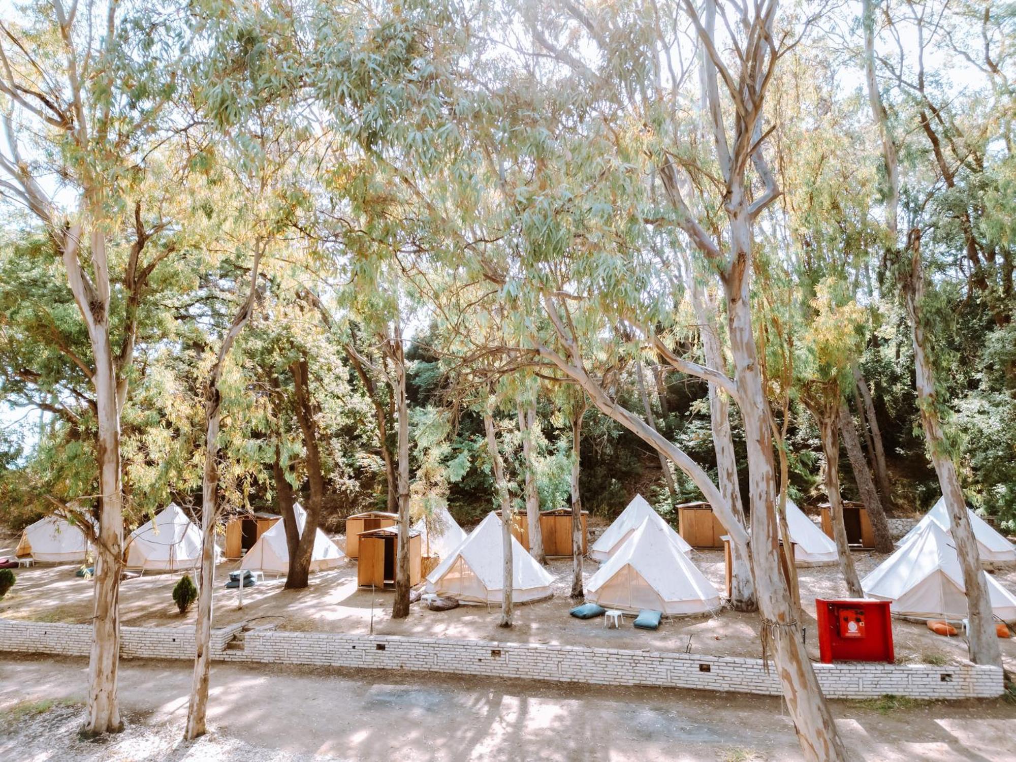 Burano Camping Beach-Bar Nea Thesi Eksteriør billede