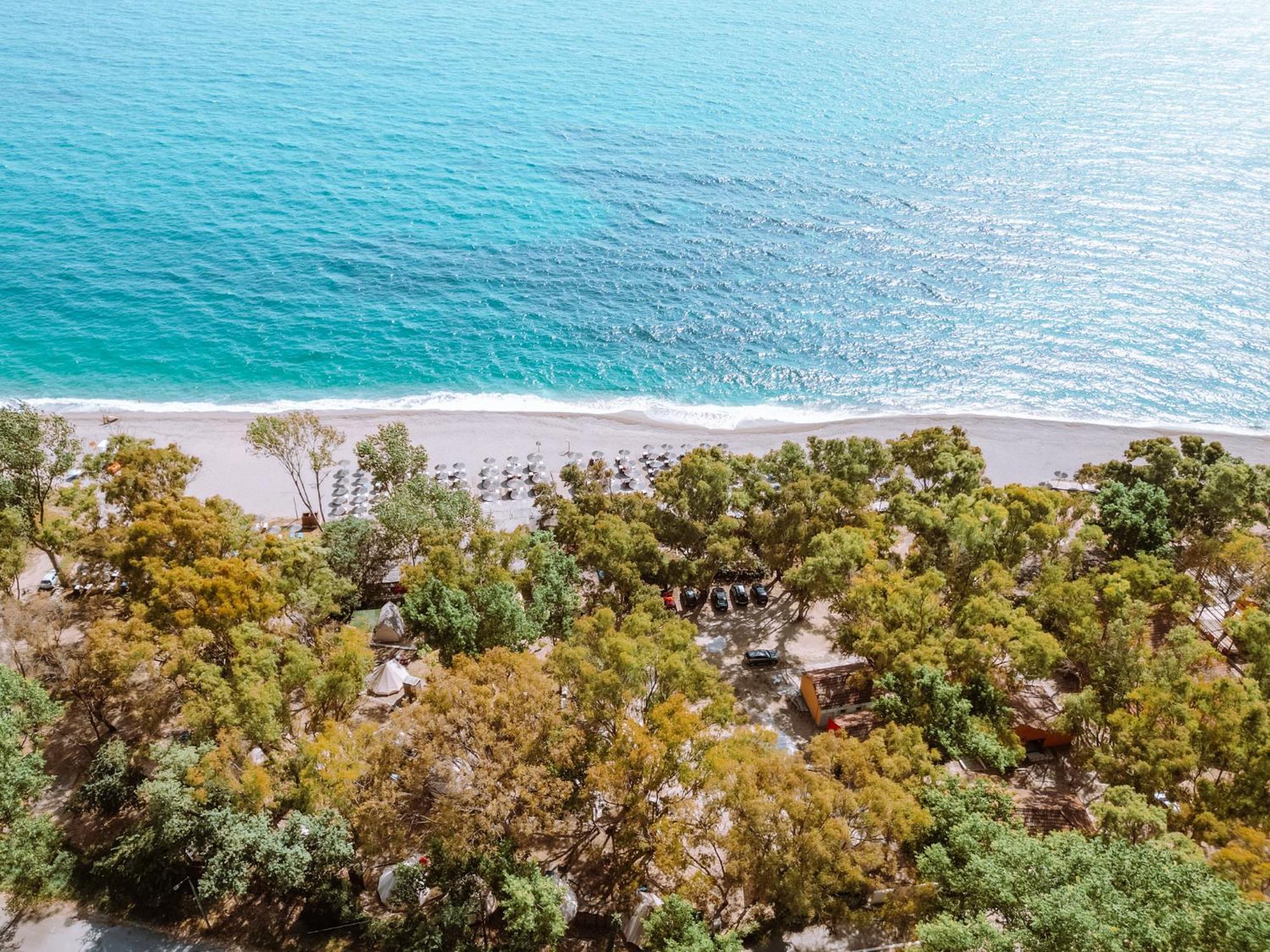 Burano Camping Beach-Bar Nea Thesi Eksteriør billede