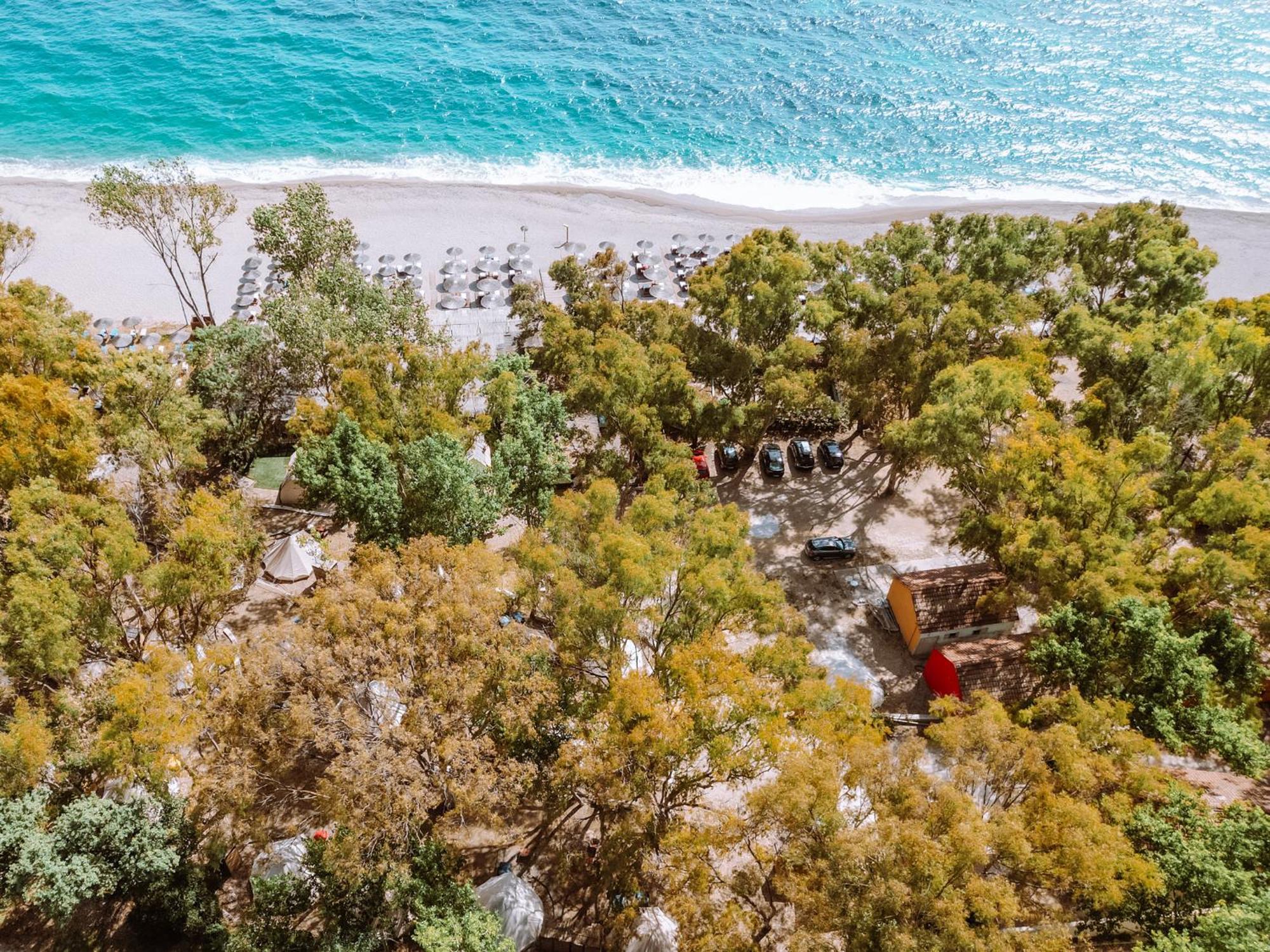Burano Camping Beach-Bar Nea Thesi Eksteriør billede