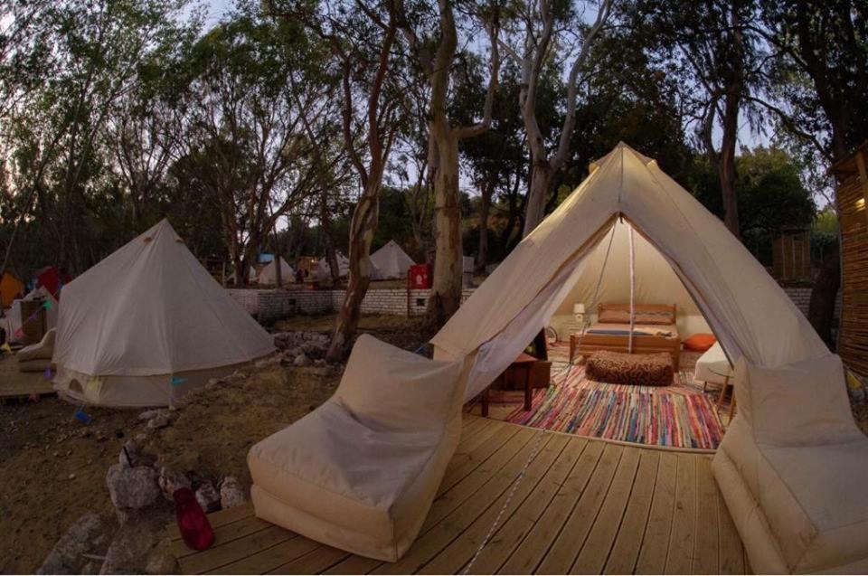 Burano Camping Beach-Bar Nea Thesi Eksteriør billede