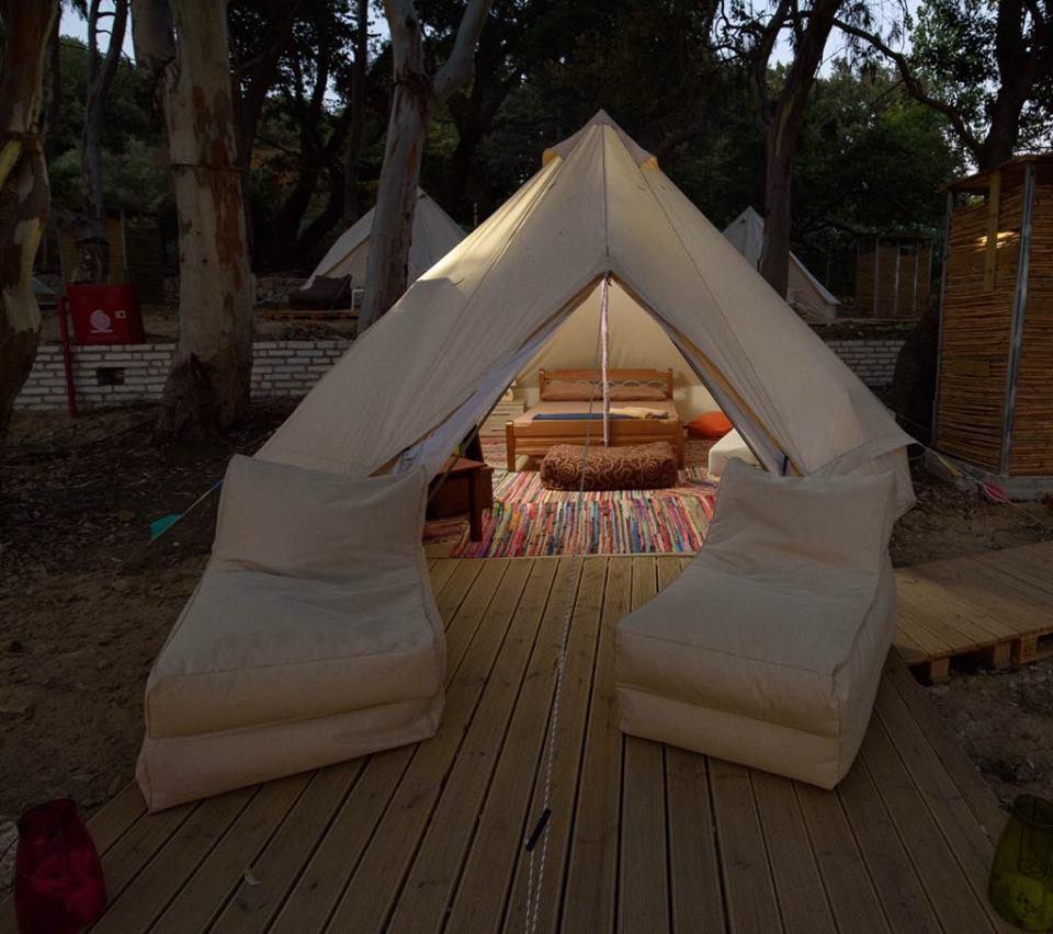 Burano Camping Beach-Bar Nea Thesi Eksteriør billede